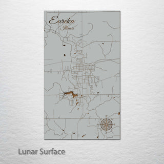Eureka, Illinois Street Map