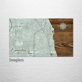 Evanston, Illinois Street Map
