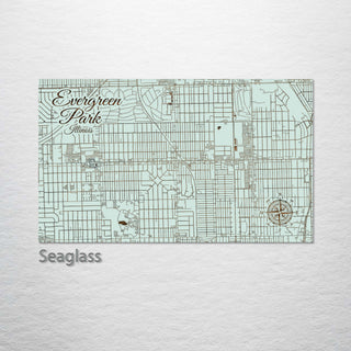 Evergreen Park, Illinois Street Map