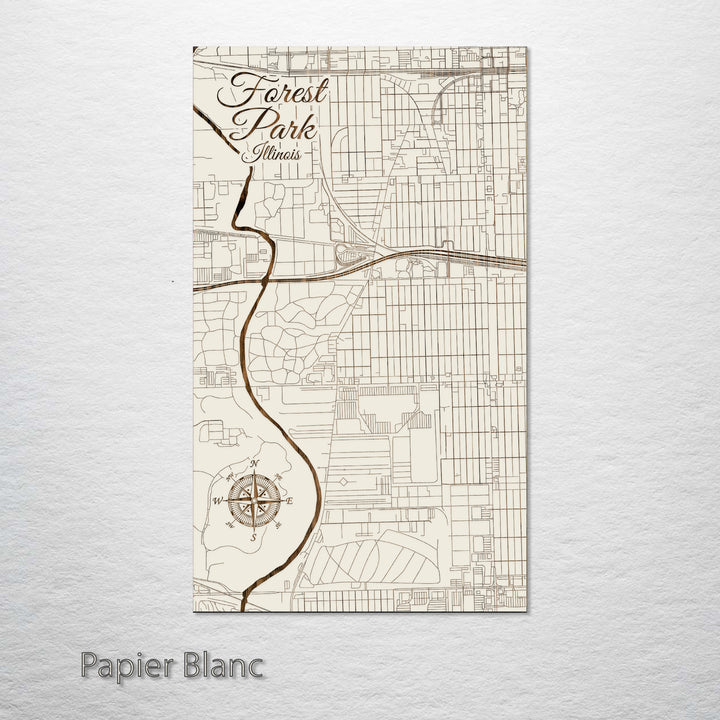Forest Park, Illinois Street Map