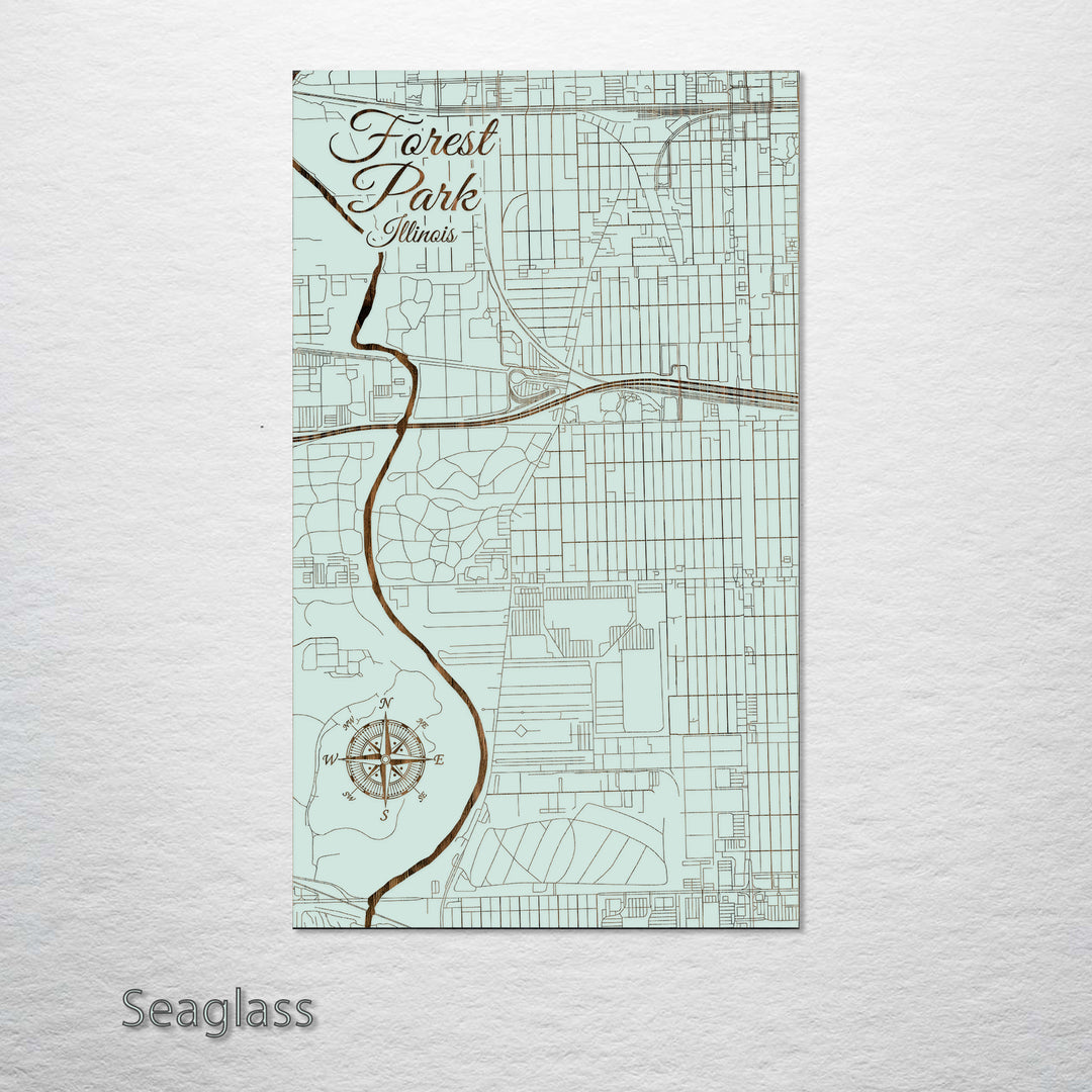 Forest Park, Illinois Street Map