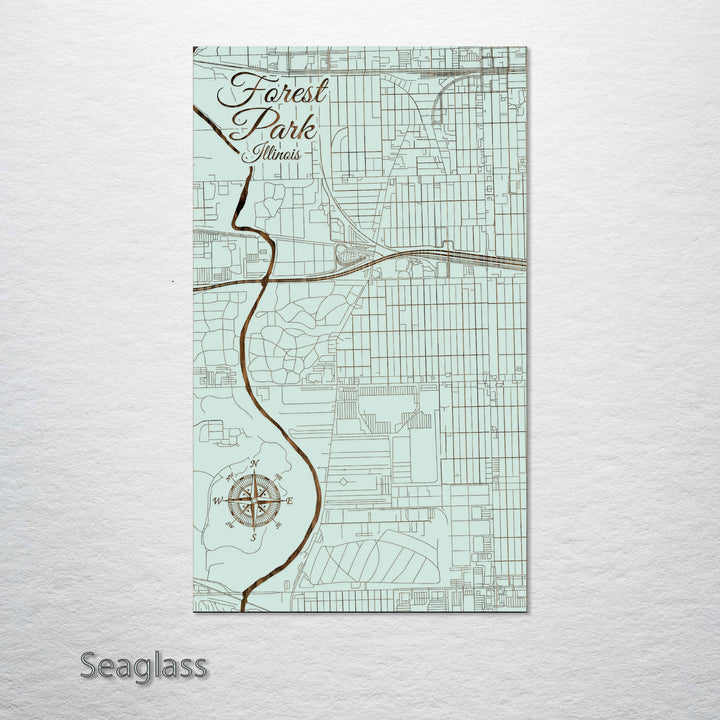 Forest Park, Illinois Street Map