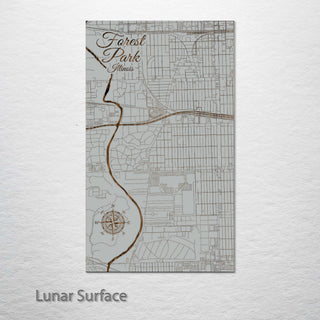 Forest Park, Illinois Street Map