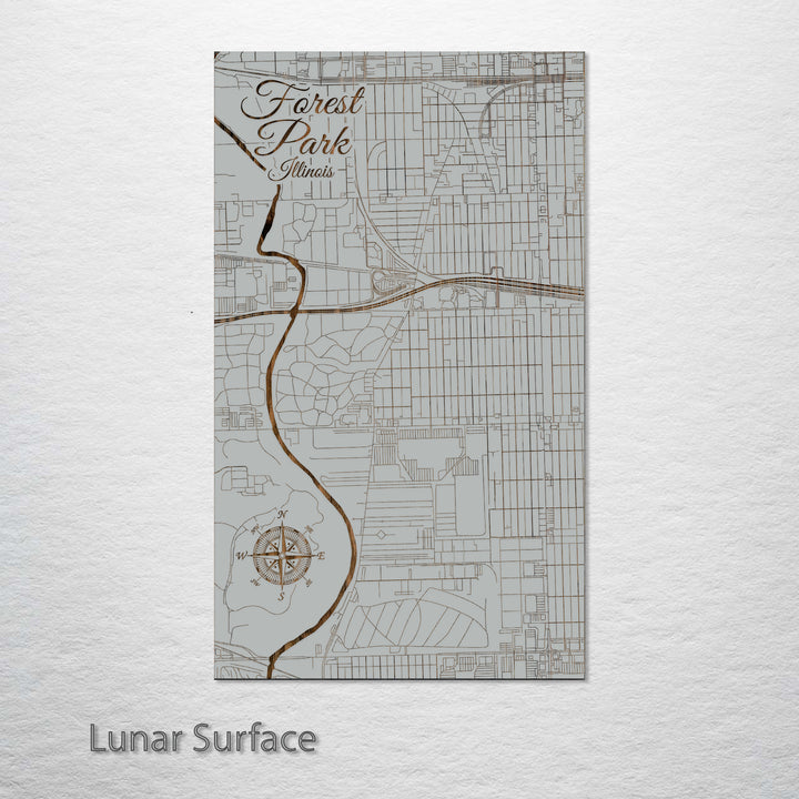 Forest Park, Illinois Street Map