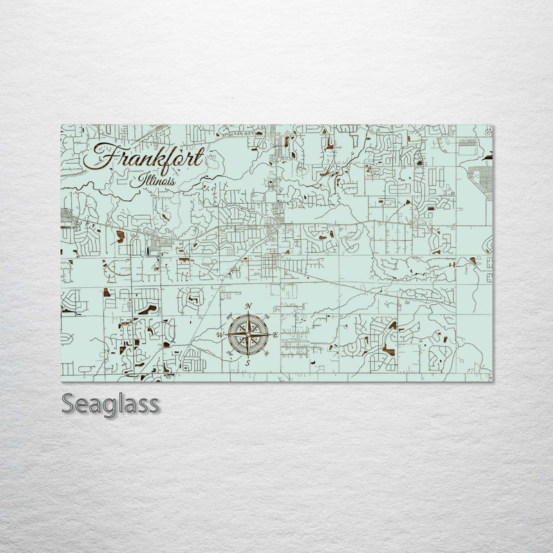 Frankfort, Illinois Street Map – Fire & Pine