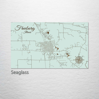 Freeburg, Illinois Street Map