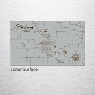 Freeburg, Illinois Street Map
