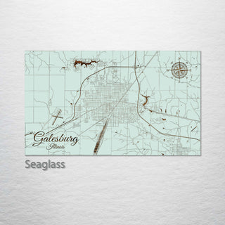 Galesburg, Illinois Street Map