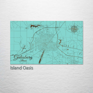 Galesburg, Illinois Street Map