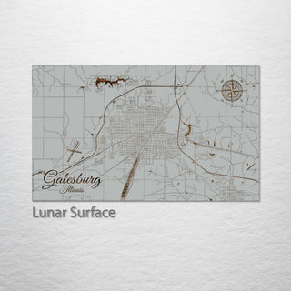 Galesburg, Illinois Street Map