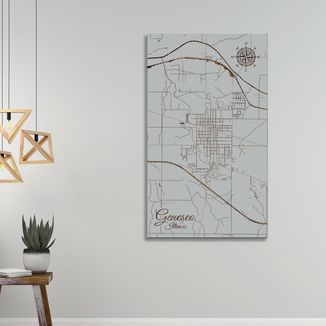 Geneseo, Illinois Street Map