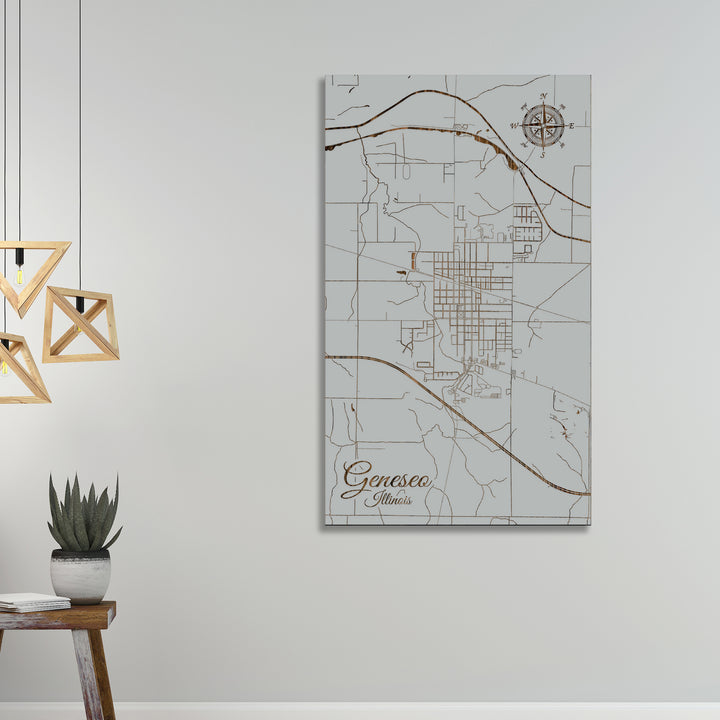 Geneseo, Illinois Street Map