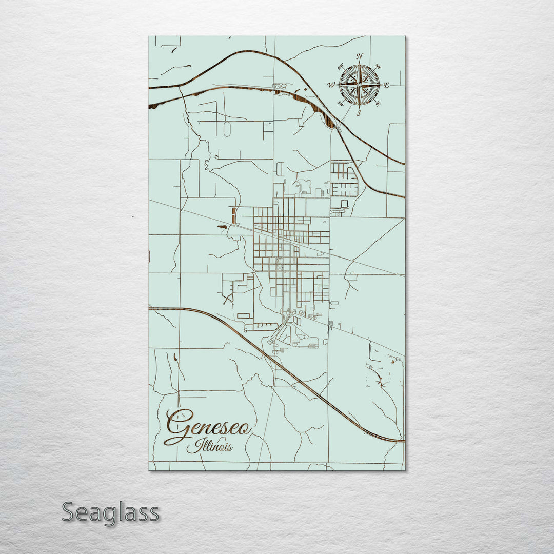 Geneseo, Illinois Street Map