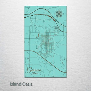 Geneseo, Illinois Street Map