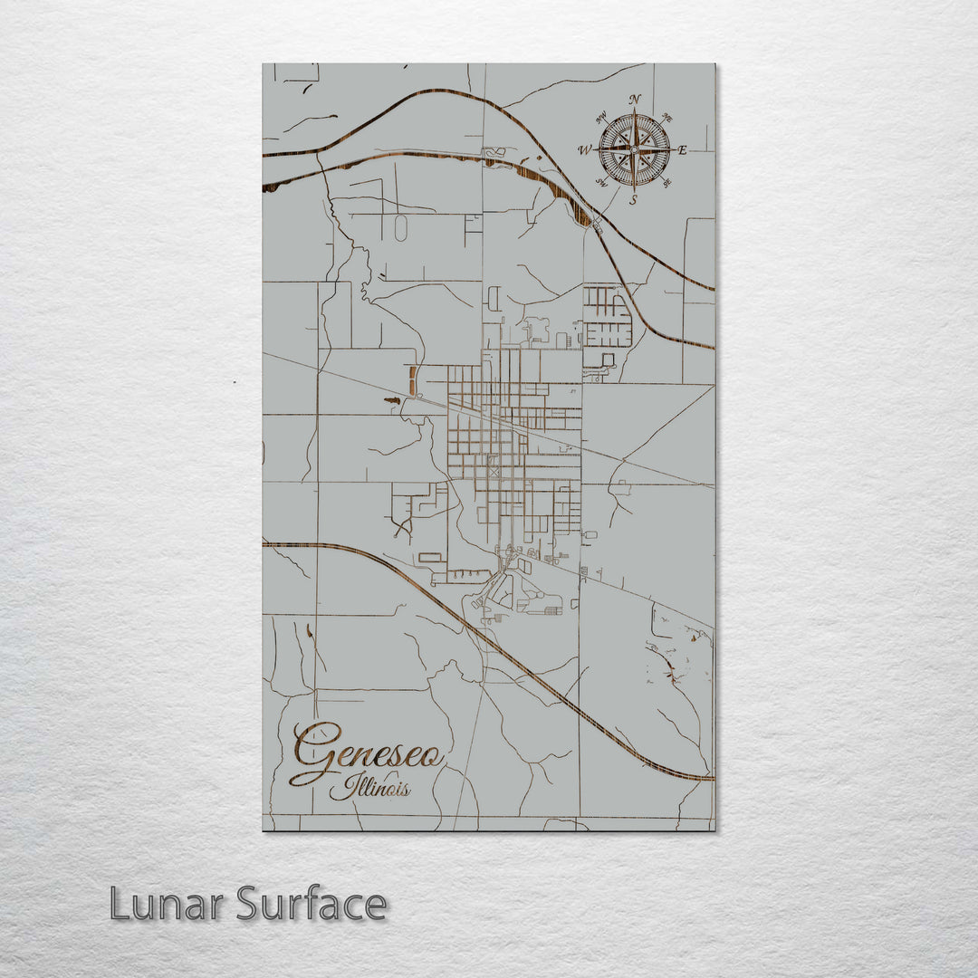 Geneseo, Illinois Street Map