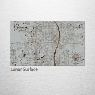 Geneva, Illinois Street Map