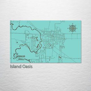 Genoa, Illinois Street Map