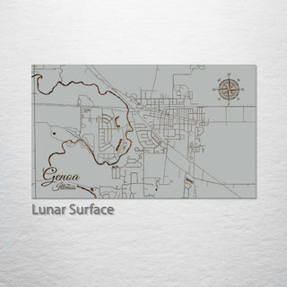 Genoa, Illinois Street Map