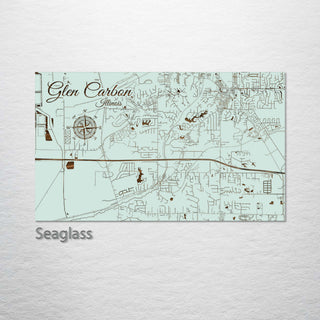 Glen Carbon, Illinois Street Map