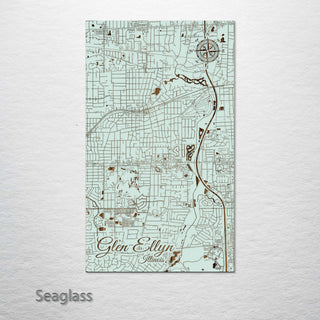 Glen Ellyn, Illinois Street Map