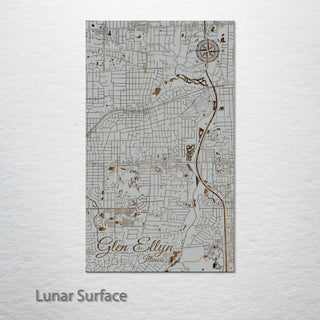 Glen Ellyn, Illinois Street Map