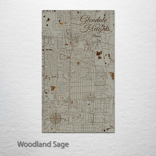 Glendale Heights, Illinois Street Map