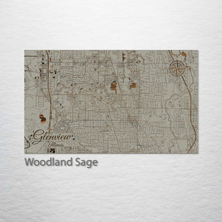 Glenview, Illinois Street Map