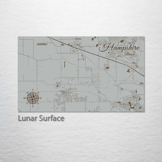 Hampshire, Illinois Street Map