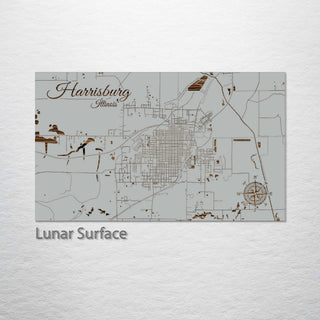 Harrisburg, Illinois Street Map