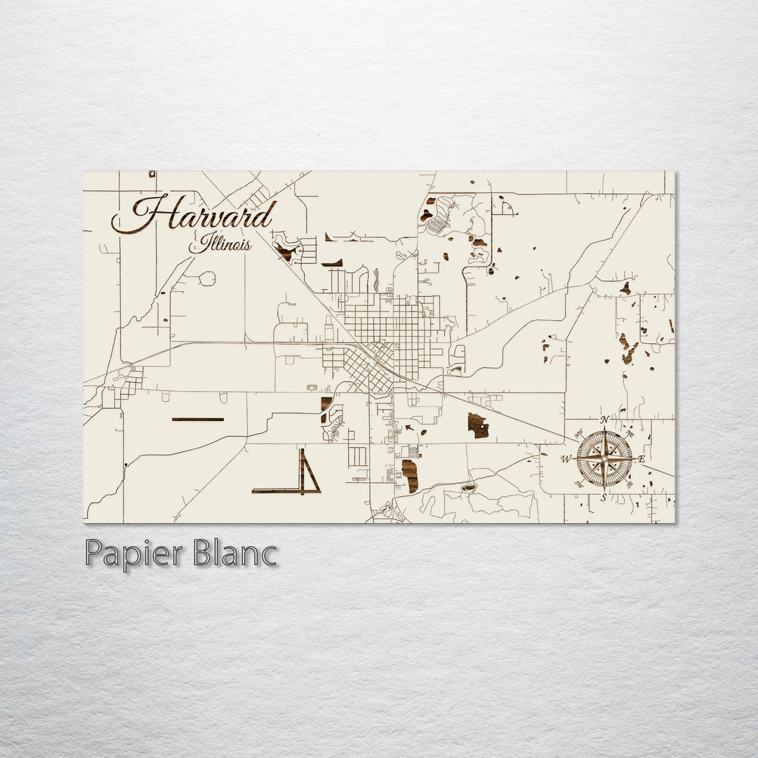 Harvard, Illinois Street Map