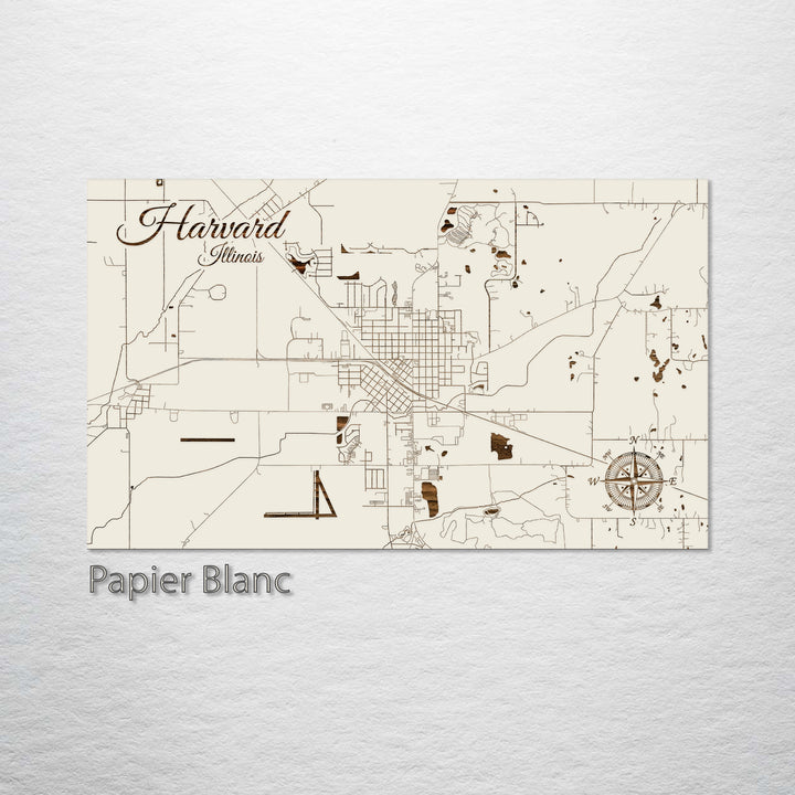 Harvard, Illinois Street Map