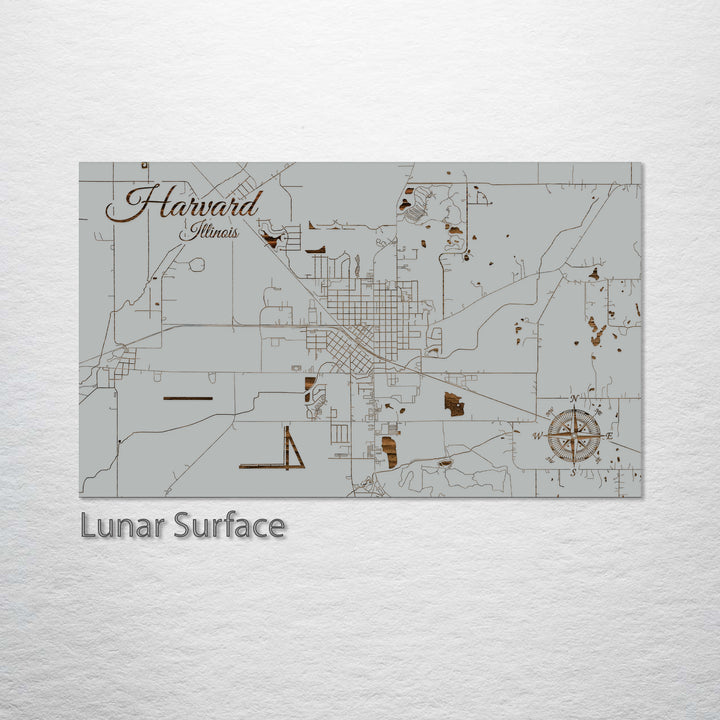 Harvard, Illinois Street Map