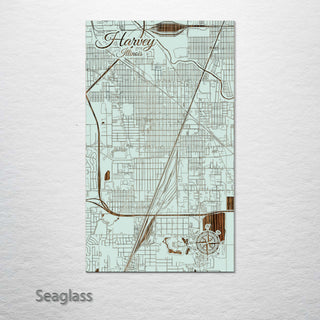 Harvey, Illinois Street Map