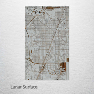 Harvey, Illinois Street Map