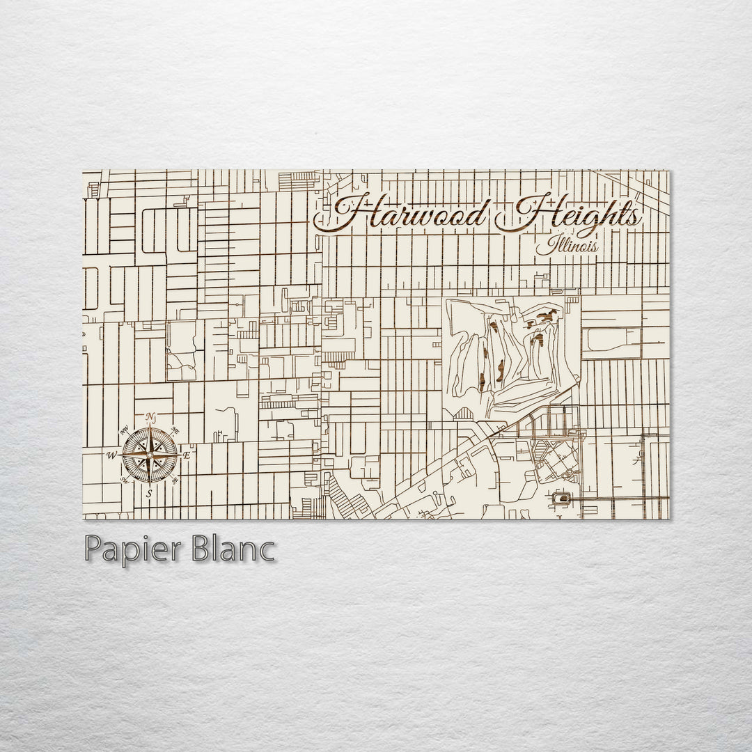 Harwood Heights, Illinois Street Map