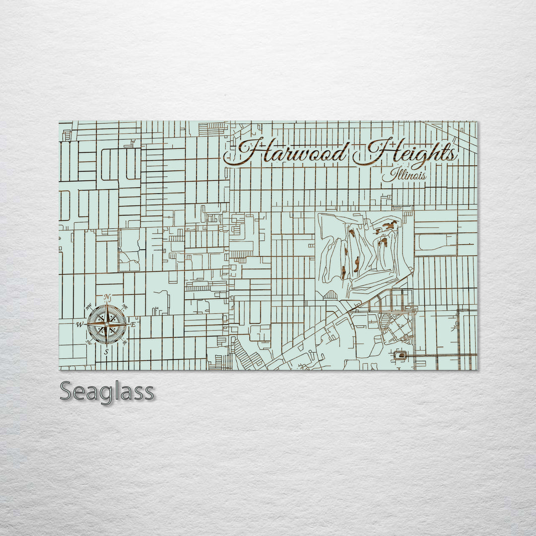 Harwood Heights, Illinois Street Map