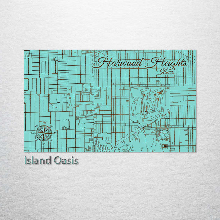 Harwood Heights, Illinois Street Map