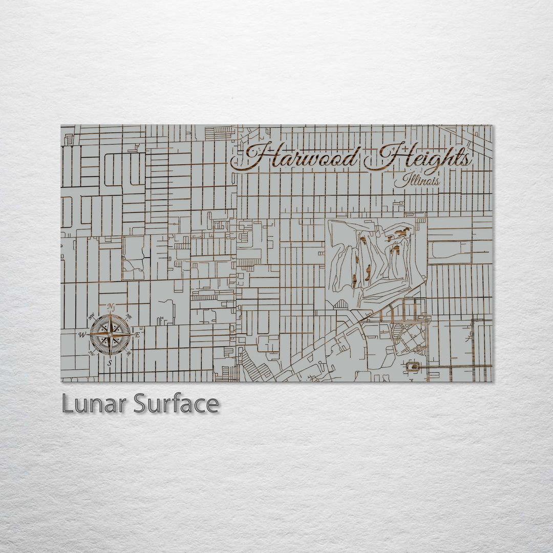 Harwood Heights, Illinois Street Map