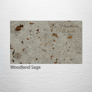 Hawthorn Woods, Illinois Street Map