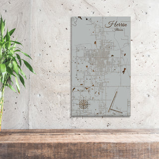 Herrin, Illinois Street Map