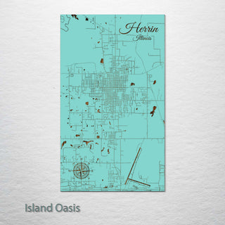 Herrin, Illinois Street Map