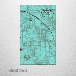 Hickory Hills, Illinois Street Map