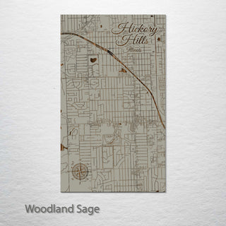 Hickory Hills, Illinois Street Map