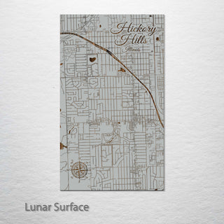Hickory Hills, Illinois Street Map