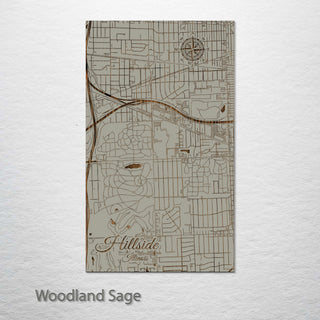 Hillside, Illinois Street Map