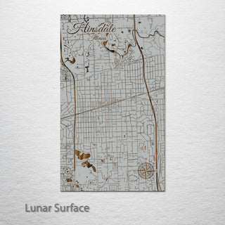 Hinsdale, Illinois Street Map
