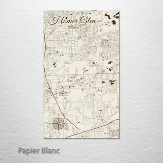 Homer Glen, Illinois Street Map