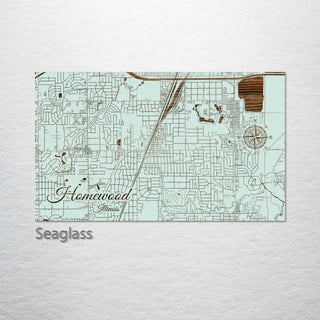 Homewood, Illinois Street Map