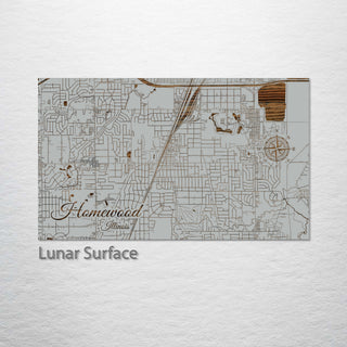Homewood, Illinois Street Map