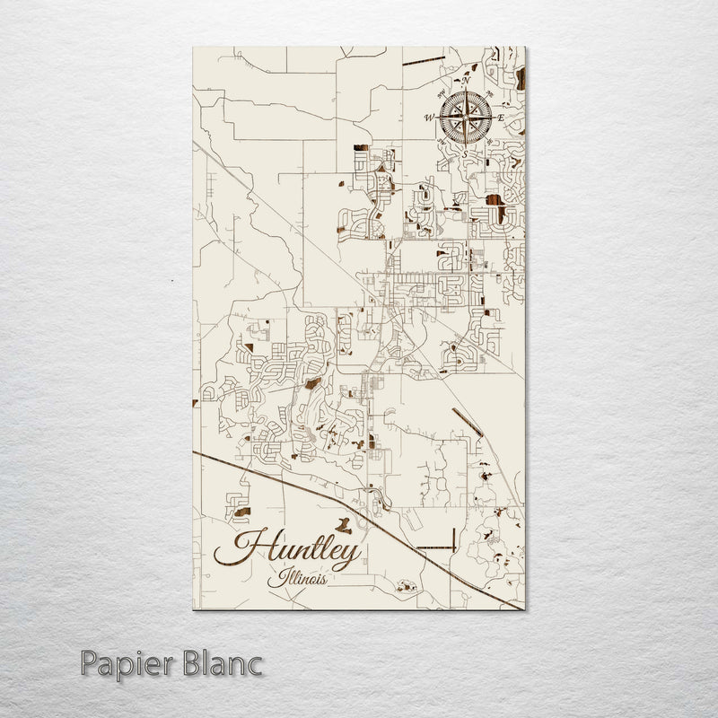 Alternate Huntley Street Map by Fire & Pine
